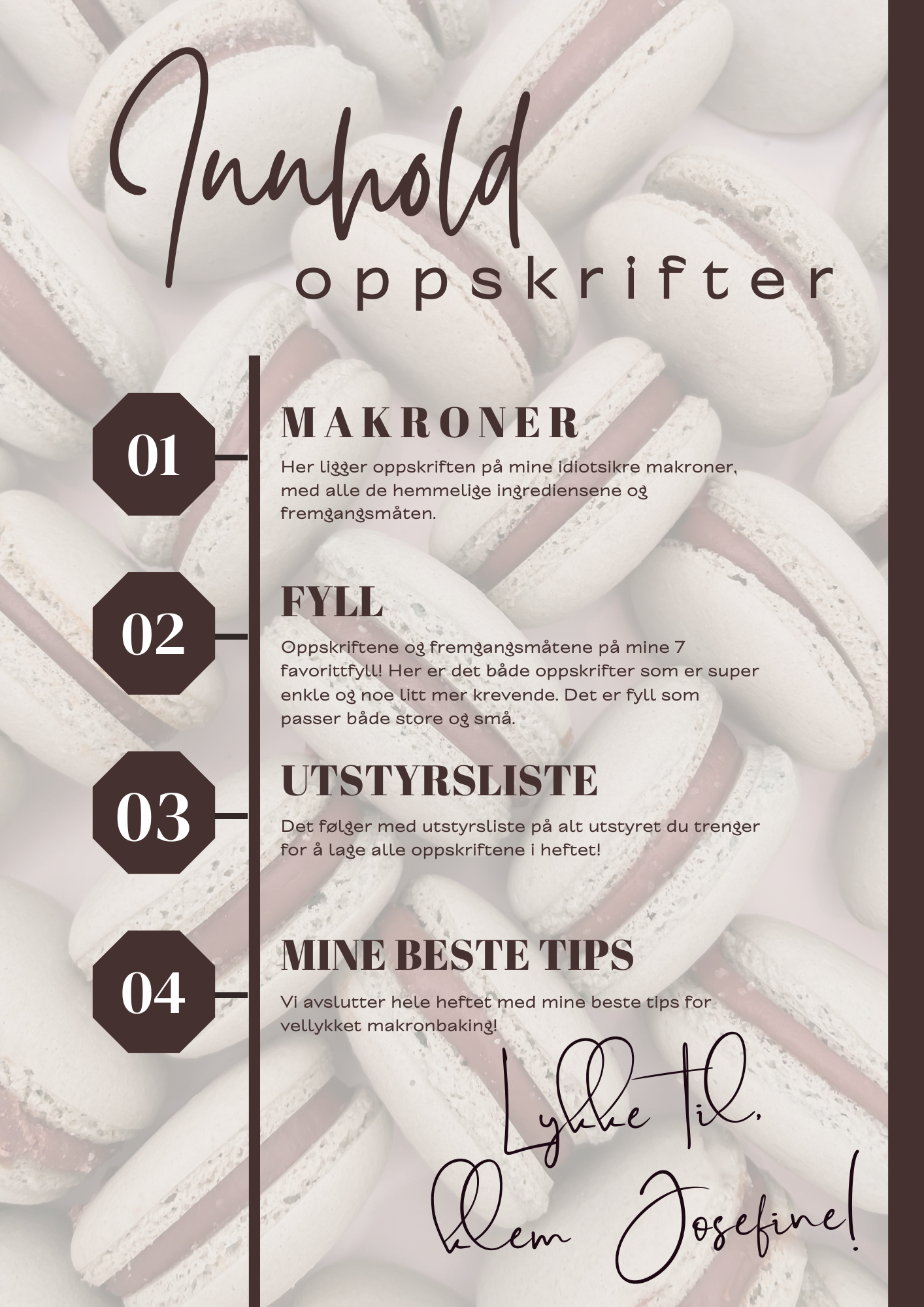 Oppskrifter - MAKRONER