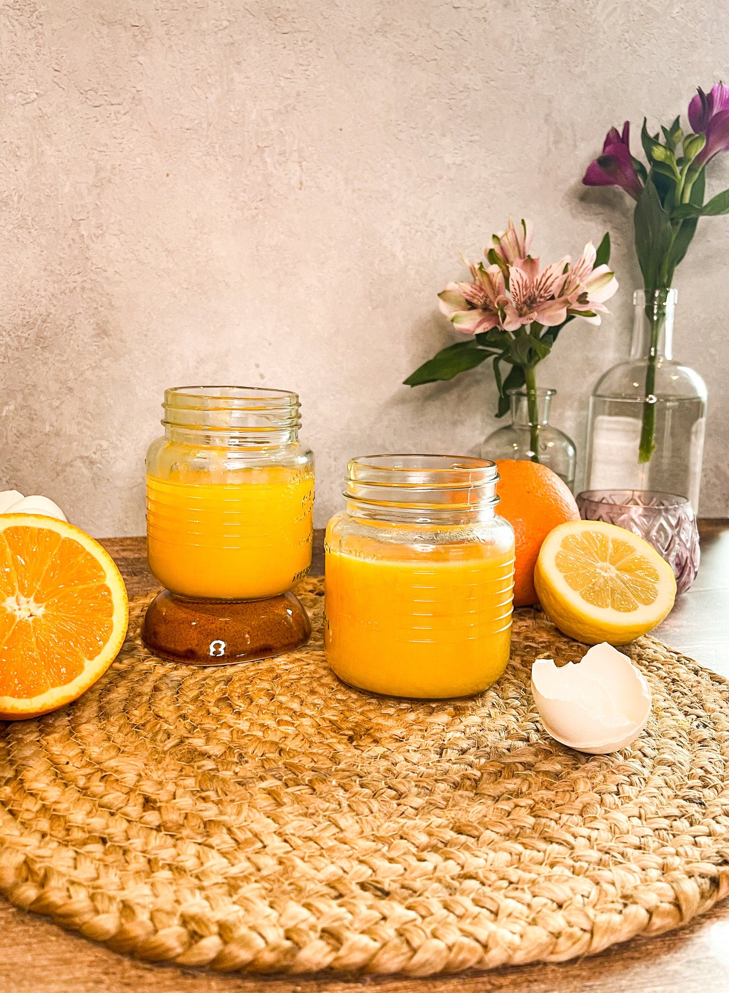 Appelsin- & sitroncurd oppskrift