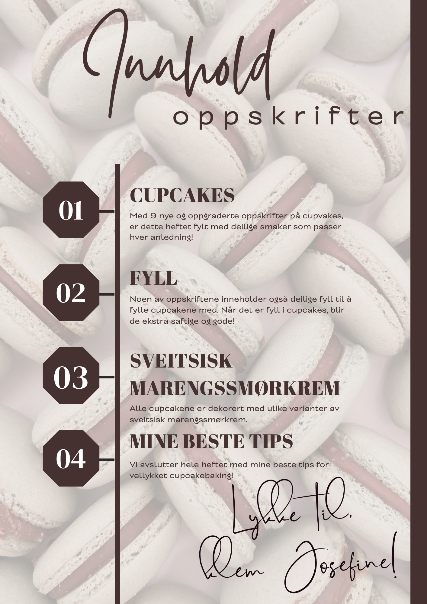 Oppskrifter - Cupcakes